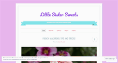 Desktop Screenshot of littlesistersweets.com